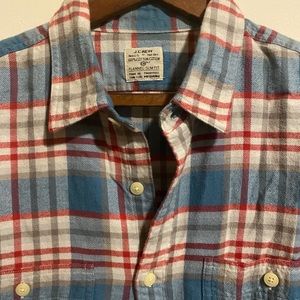 J crew flannel shirt